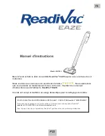 Preview for 23 page of ReadiVac EAZE RS1000 Instruction Manual