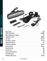 Preview for 2 page of Rear view safety RVS-718-BB Instruction Manual