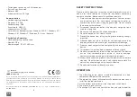 Preview for 4 page of Rebel KOM1007 User Manual