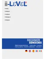 Rechner Sensors i-level+ Instruction Manual preview