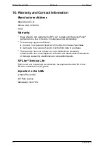 Preview for 38 page of Recovery Pump RP Lite Model 760R User Manual