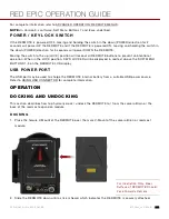 Preview for 202 page of Red Epic BUIL Operation Manual