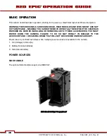 Preview for 41 page of Red Epic EPIC-M Operation Manual