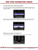 Preview for 201 page of Red Epic EPIC-M Operation Manual