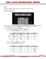 Preview for 56 page of Red Epic Mysterium-X Operation Manual