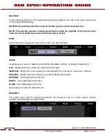 Preview for 91 page of Red Epic Mysterium-X Operation Manual