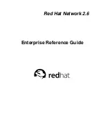 Red Hat NETWORK 2.6 User Reference Manual preview