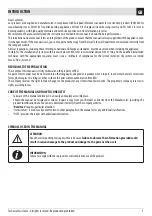 Preview for 3 page of Red Heating PERFORMA 25 EC Installation Manual