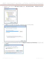 Preview for 18 page of RED RED ROCKET Installation Instructions Manual