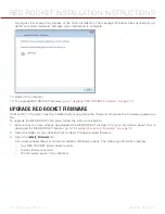 Preview for 19 page of RED RED ROCKET Installation Instructions Manual