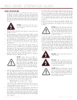 Preview for 6 page of RED SCARLET-X Operation Manual