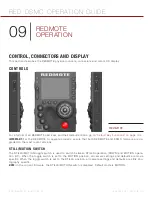 Preview for 110 page of RED SCARLET-X Operation Manual