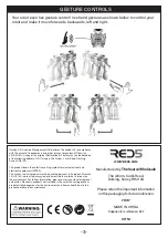 Preview for 4 page of RED5 motion ROBOT Instruction Manual