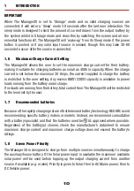 Preview for 11 page of Redarc MANAGER 30 User Manual