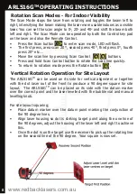 Preview for 8 page of RedBack Lasers ARL516G Instruction Manual