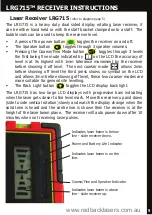 Preview for 9 page of RedBack Lasers ARL516G Instruction Manual