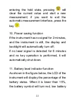 Preview for 23 page of RedBack Lasers LLRMM30 Manual