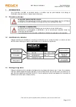 Preview for 32 page of REDEX SRP0 User Manual