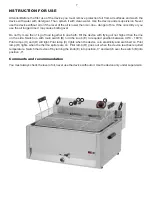 Preview for 7 page of Redfox FE-04 Instructions For Installation And Use Manual