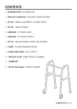 Preview for 3 page of Redgum BASICS B4070WS User Manual