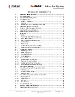 Preview for 3 page of Redline Communications RedMAX SU-I User Manual