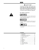 Preview for 2 page of RedMax BCZ2610S Owner'S/Operator'S Manual