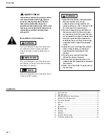 Preview for 4 page of RedMax BCZ400SW Owner'S/Operator'S Manual