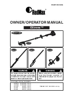 Preview for 1 page of RedMax EXtreme EX-HE Owner'S/Operator'S Manual