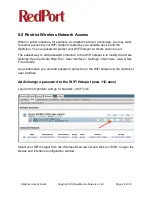 Preview for 26 page of RedPort wXa-112 Optimization Manual