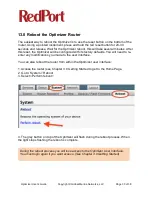 Preview for 33 page of RedPort wXa-112 Optimization Manual