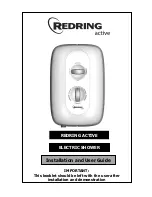 Redring Active Installation And User Manual preview