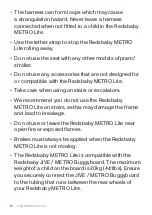 Preview for 12 page of Redsbaby METRO Lite Product Manual