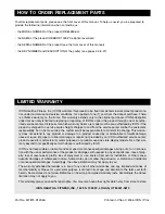 Preview for 28 page of Reebok 100 Zx Elliptical User Manual