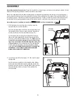 Preview for 6 page of Reebok 5500c Treadmill User Manual