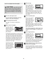 Preview for 15 page of Reebok 5500c Treadmill User Manual