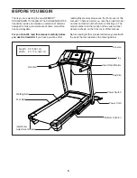 Preview for 5 page of Reebok Challenger 150 Cwl Treadmill User Manual