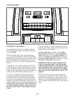 Preview for 14 page of Reebok Challenger 150 Cwl Treadmill User Manual