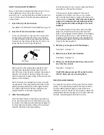 Preview for 18 page of Reebok Challenger 150 Cwl Treadmill User Manual