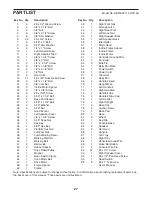 Preview for 27 page of Reebok Challenger 150 Treadmill Manual