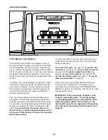 Preview for 15 page of Reebok Competitor Rt 6.0 Treadmill User Manual