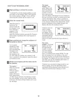 Preview for 12 page of Reebok elliptical exerciser RBEL59040 User Manual