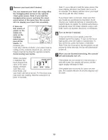 Preview for 13 page of Reebok elliptical exerciser RBEL59040 User Manual