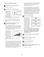 Preview for 14 page of Reebok elliptical exerciser RBEL59040 User Manual