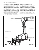 Preview for 4 page of Reebok Elliptical Exerciser (German) Bedienungsanleitung