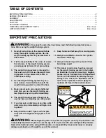 Preview for 2 page of Reebok Ultimate Gym 5000 User Manual