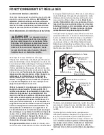 Preview for 12 page of Reebok V 6.80 Treadmill (French) Manuel De L'Utilisateur