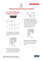 Preview for 3 page of Reece Atlantis Glacier SFK-GL-HR Installation Instructions Manual