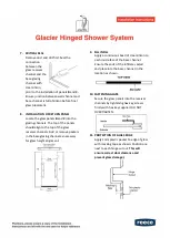 Preview for 12 page of Reece Atlantis Glacier SFK-GL-HR Installation Instructions Manual