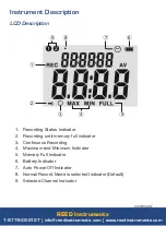 Preview for 6 page of Reed Instruments 800837001207 Instruction Manual