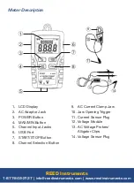 Preview for 7 page of Reed Instruments 800837001207 Instruction Manual